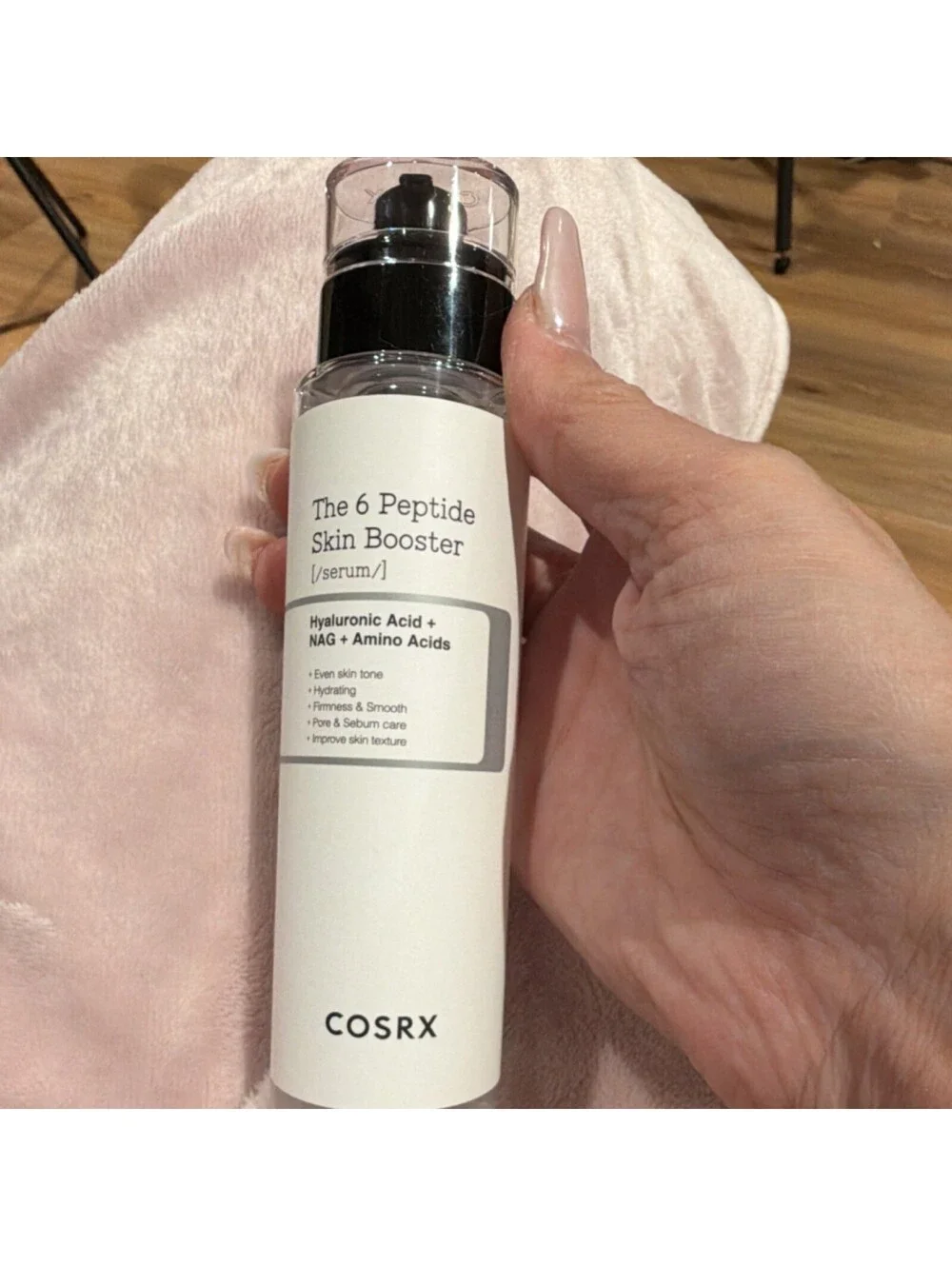 COSRX The 6 Peptide Skin Booster Serum Hyaluronic Acid Amino Acids Firming Face